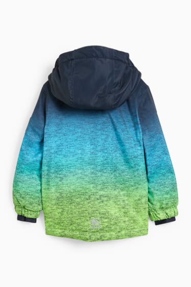 Kinderen: jongens - Ski-jas met capuchon - donkerblauw
