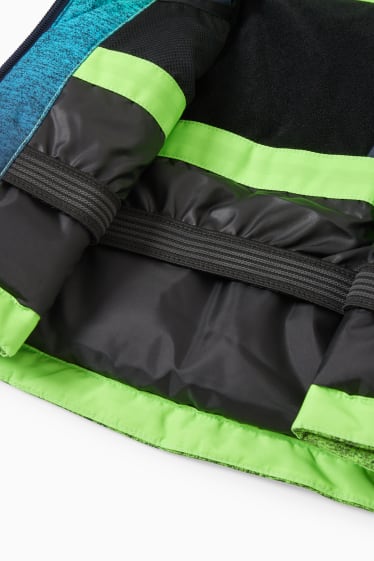 Kinderen: jongens - Ski-jas met capuchon - donkerblauw