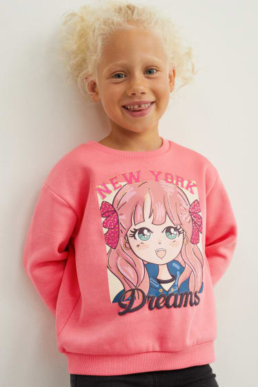 Kinder Mädchen - Sweatshirt - pink