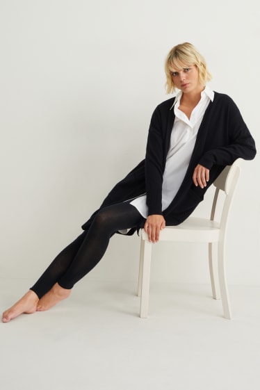 Women - Cashmere blend leggings - black