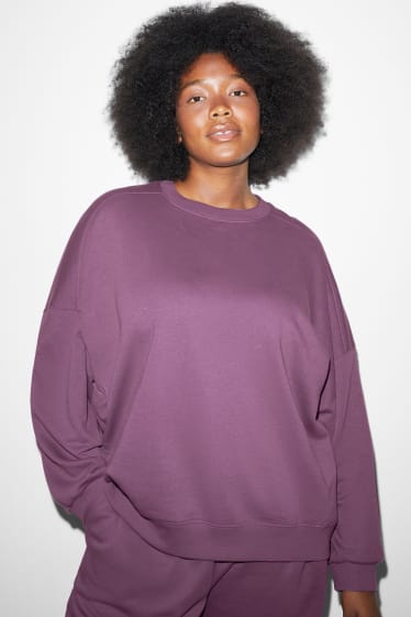 Dames - CLOCKHOUSE - sweatshirt - paars
