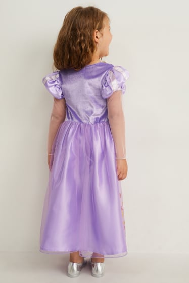 Kinder Mädchen - Disney Prinzessin - Rapunzel-Kleid - hellviolett