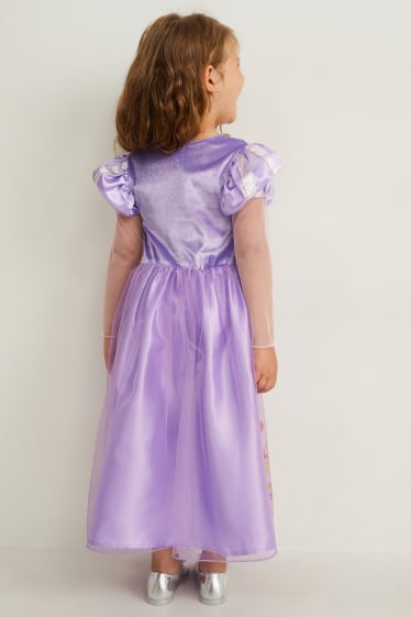 Bambini - Principessa Disney - vestito Rapunzel - viola chiaro