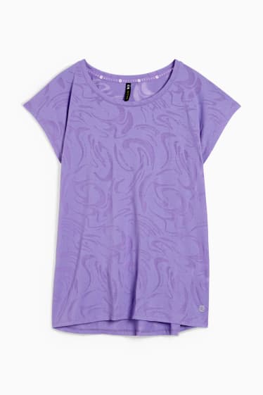 Femei - Tricou funcțional - cu model - violet