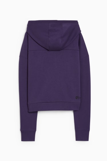 Femmes - Sweat à capuche de sport - violet