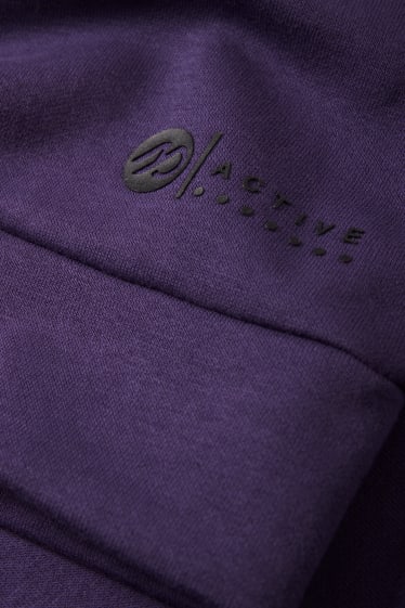 Femmes - Sweat à capuche de sport - violet