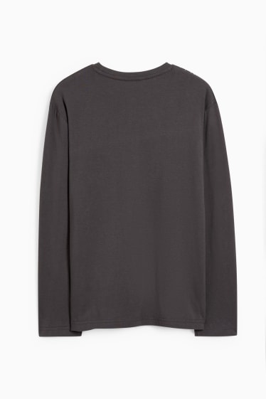 Children Boys - Long sleeve top - dark gray