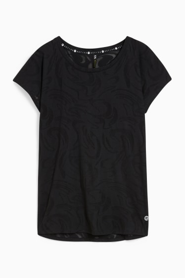 Mujer - Camiseta funcional - estampada - negro
