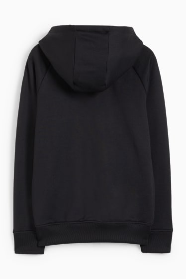 Enfants garçons - Sweat zippé à capuche - noir