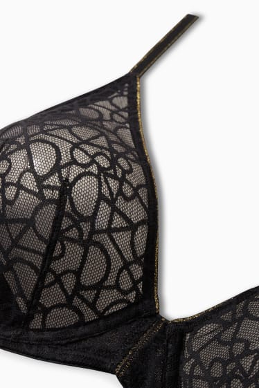 Donna - Reggiseno con ferretti - nero