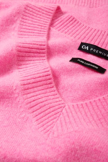 Femmes - Pullover en cachemire - rose