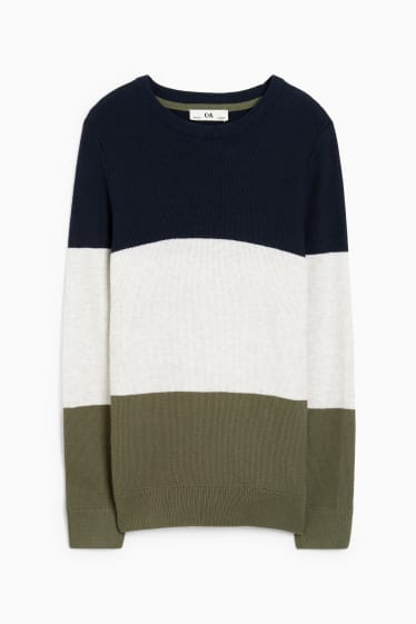 Enfants garçons - Pullover - bleu foncé