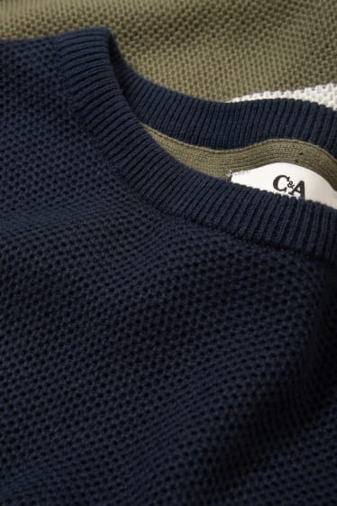 Enfants garçons - Pullover - bleu foncé