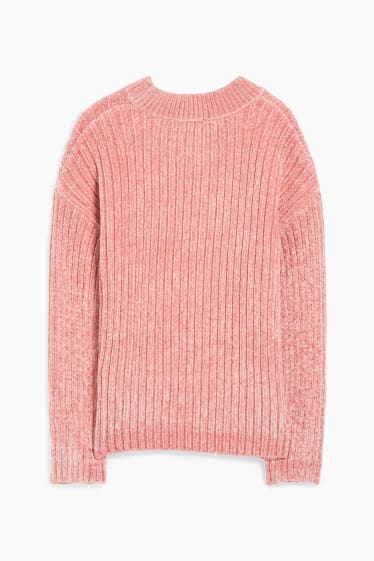 Kinder Mädchen - Pullover - rosa