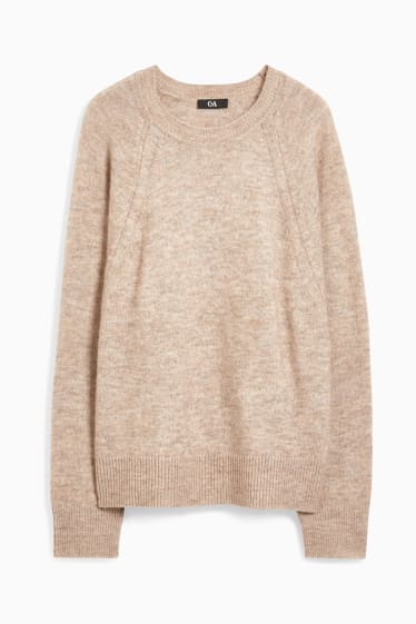 Femmes - Pullover - beige chiné