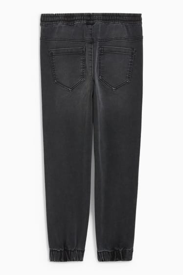 Kinderen - Relaxed jeans - jeansdonkergrijs