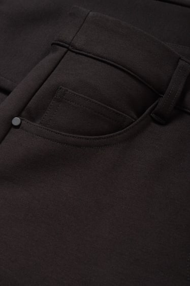 Damen - Jersey-Hose - Skinny Fit - schwarz