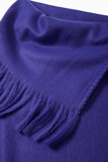 Femmes - Poncho court - violet
