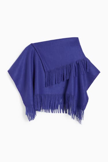 Mujer - Poncho crop - lila