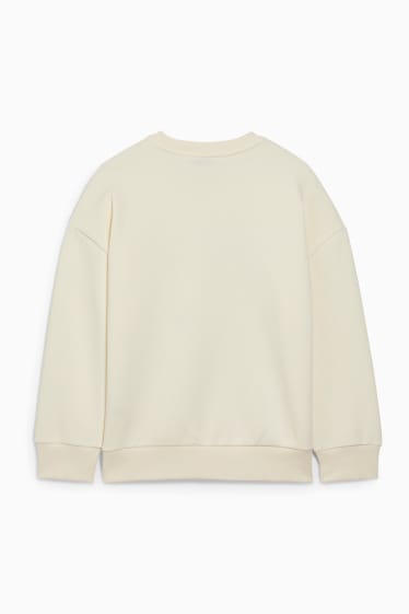 Kinder Mädchen - Sweatshirt - cremefarben