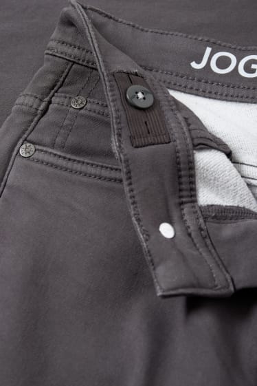 Kinder Buben - Thermohose - Straight Fit - dunkelgrau