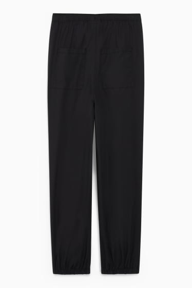 Enfants - Coupe ample - pantalon - noir