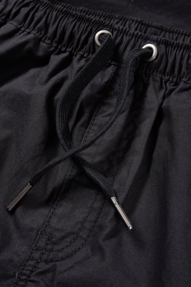 Kinderen: meisjes - Uitgebreide maten - broek - zwart