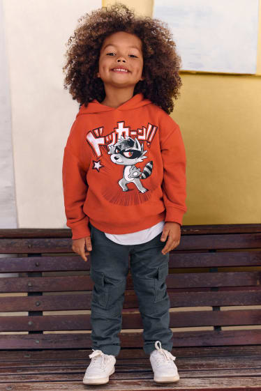Kinder Jungen - Hoodie - orange