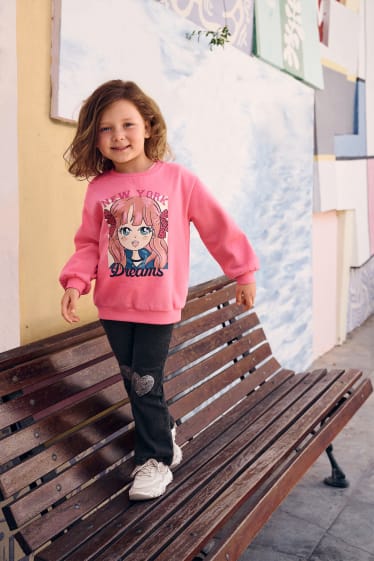 Kinder Mädchen - Sweatshirt - pink