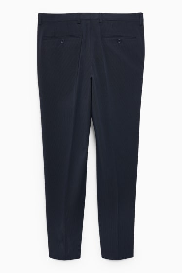 Hommes - Pantalon de costume - regular fit - Flex - stretch - Mix & Match - bleu foncé