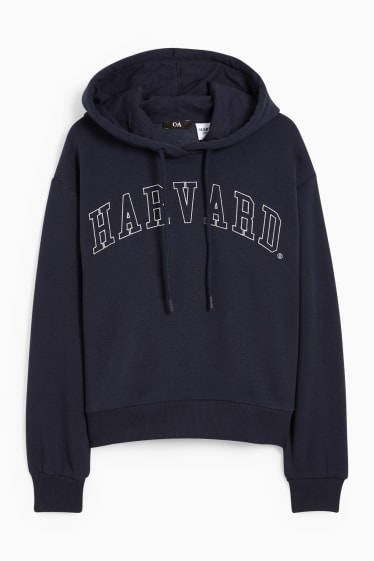 Dames - Hoodie - Harvard University - donkerblauw
