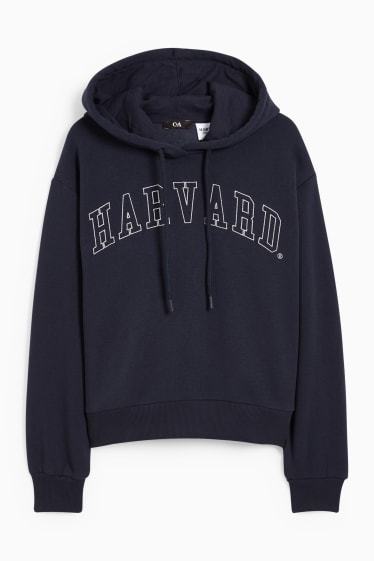 Femmes - Sweat à capuche - Harvard University - bleu foncé