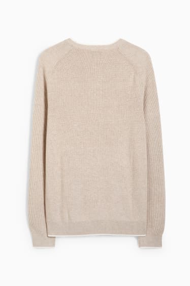 Uomo - Maglione - beige chiaro