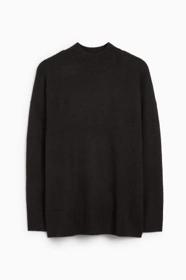 Damen - Pullover - schwarz