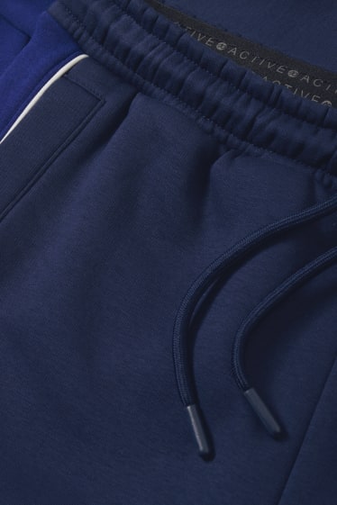 Hommes - Pantalon de jogging - bleu foncé