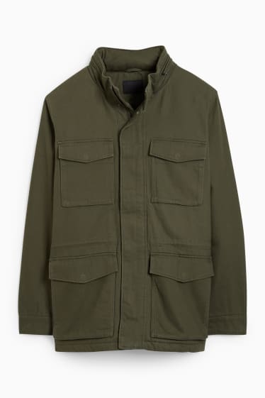 Men - Jacket with hood - green