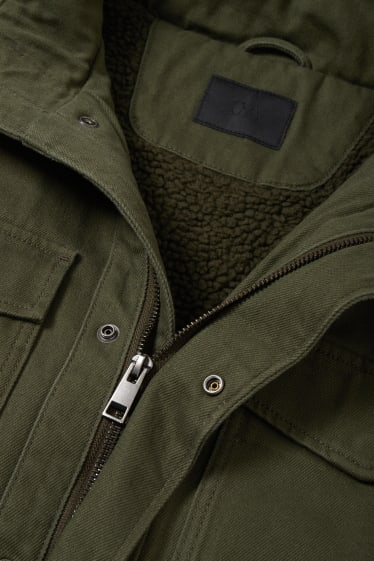 Men - Jacket with hood - green