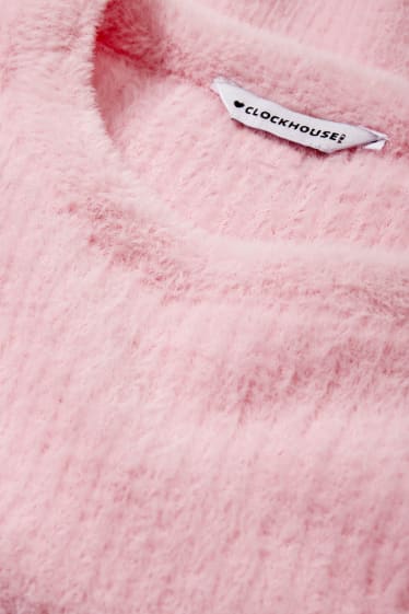 Jóvenes - CLOCKHOUSE - jersey crop - rosa