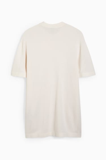 Uomo - T-shirt - bianco crema