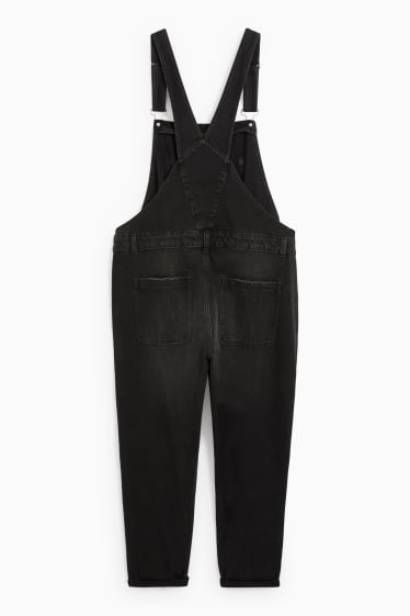 Teens & young adults - CLOCKHOUSE - denim dungarees - denim-dark gray