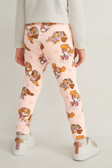 Kinderen: meisjes - Paw Patrol - legging - roze