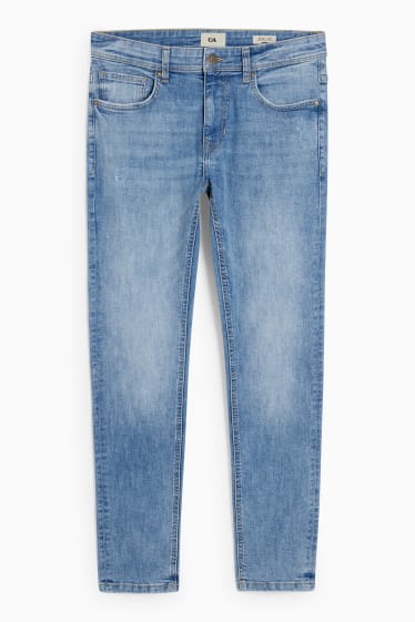 Bărbați - Skinny jeans - LYCRA® - denim-albastru deschis