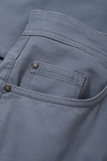 Uomo - Pantaloni - regular fit - grigio scuro