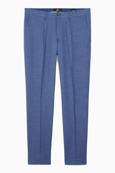 Men - Mix-and-match trousers - regular fit - Flex - LYCRA® - blue