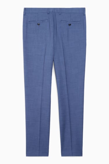 Men - Mix-and-match trousers - regular fit - Flex - LYCRA® - blue
