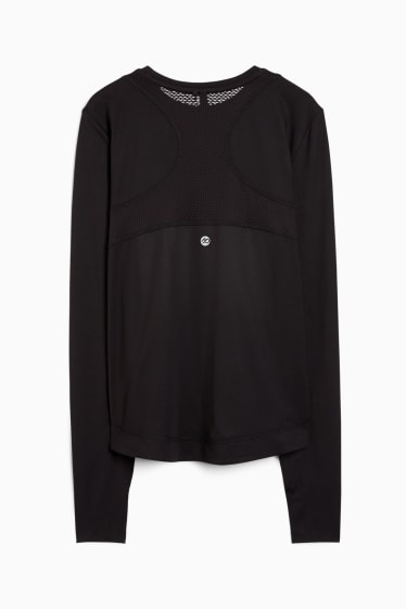 Women - Active long sleeve top - black