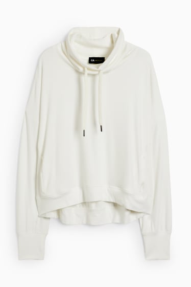 Femmes - Sweat de sport - blanc crème