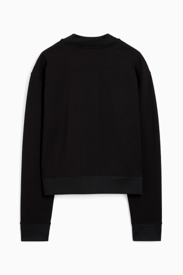 Damen - Sweat-Blouson - schwarz