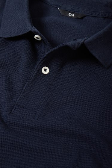 Herren - Poloshirt - dunkelblau