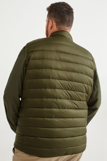 Men - Quilted gilet - green